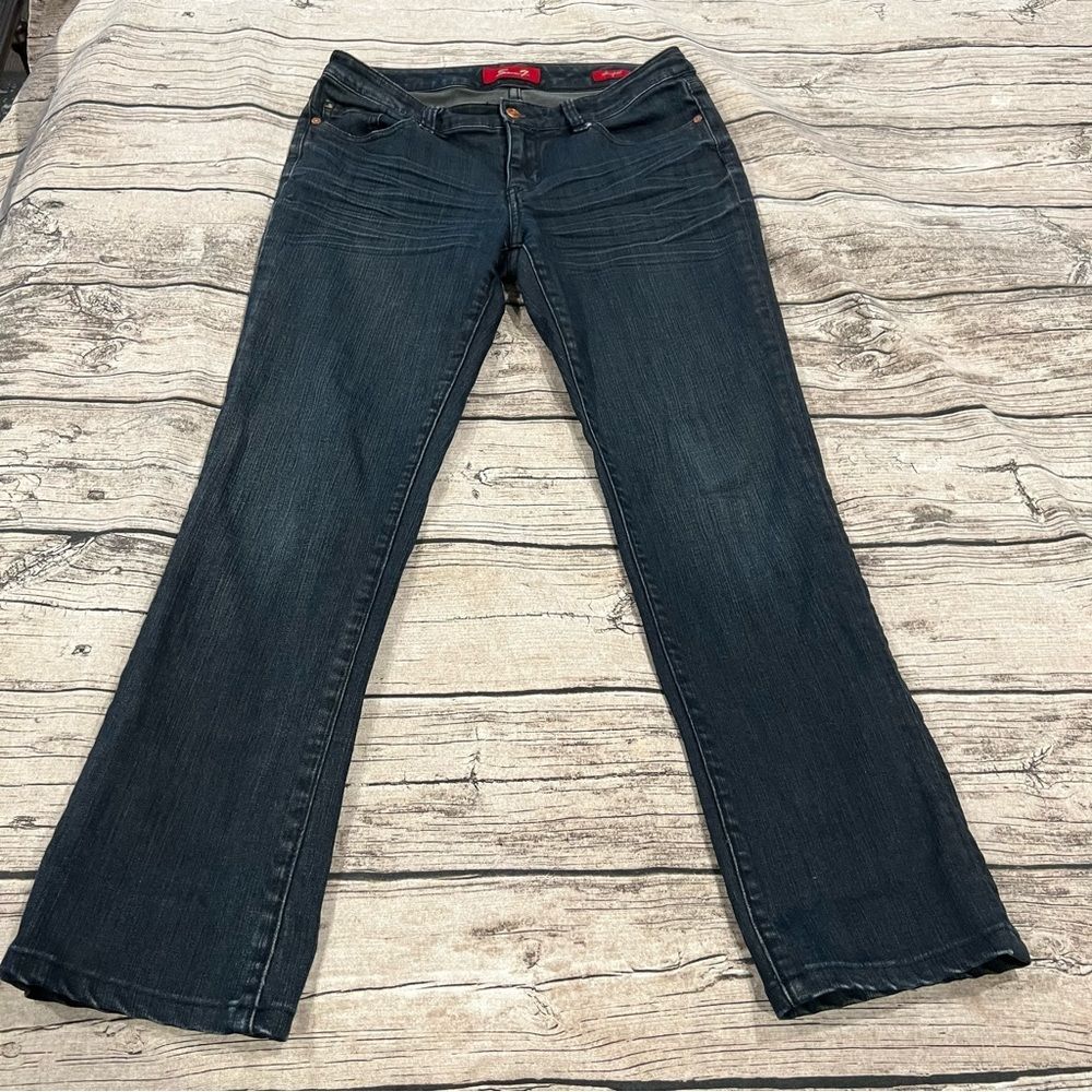 Seven Straight Leg Dark Wash Jeans size 28
